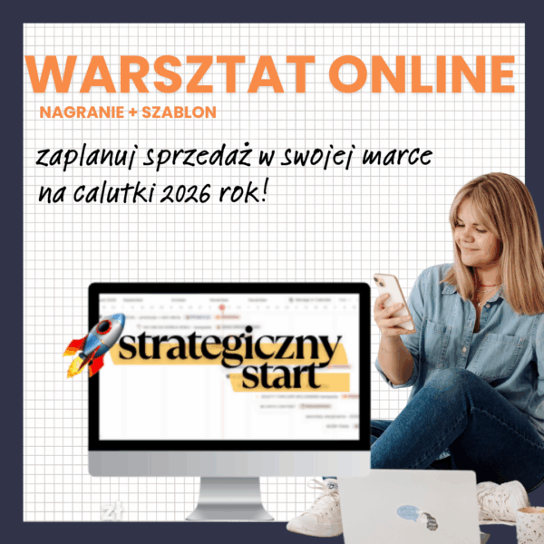 Strategiczny Start  || warsztat online + szablon Notion