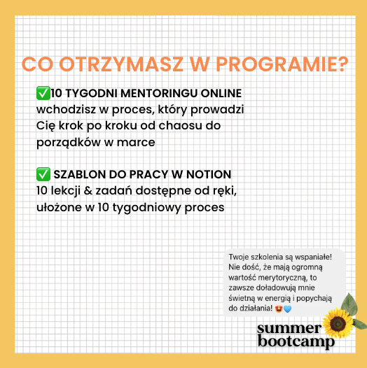 SUMMER BOOTCAMP | proces edukacyjny self paced - obrazek 3